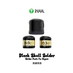 2uul BS148 / BS183 Black Skull Solder Paste