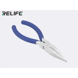 Relife RL-111 5-inch High Carbon Steel Toothless Flat Nose Pliers 