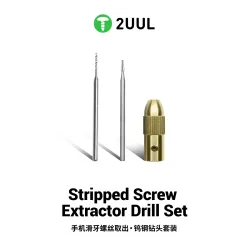 2uul SD90 Stripped Screw Extractor Drill Bits