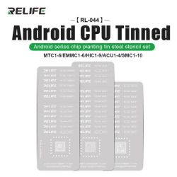 Relife RL-044 Android CPU Tinned BGA Reballing Stencil Set