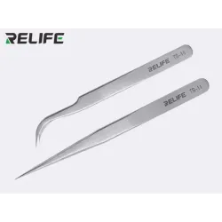 Relife TS-11 / TS-15 Anti-static Precision Stainless Steel Tweezers