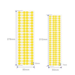 Relife 7mm / 12mm Phone Camera All-round Dust Proof Protective Sticker